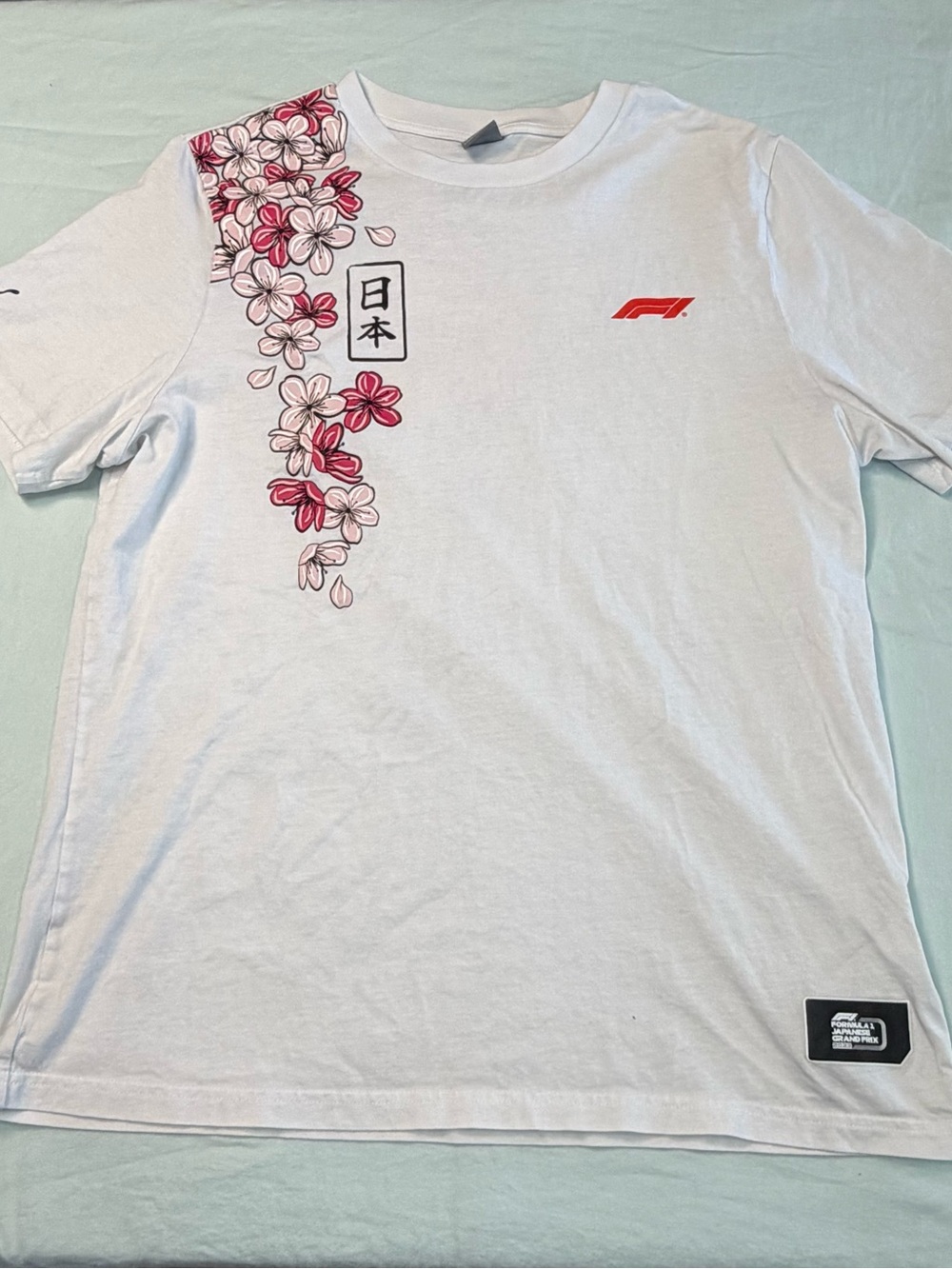 PUMA F1 Japanese Grand Prix 2023 Suzuka Cherry Blossom T-Shirt Men’s L